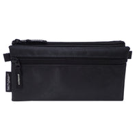 Trousse triple Tech Gear, noir-Trois pochettes pratiques avec fermeture à glissière