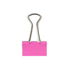 JAM PaperMD – Petites pinces relieuses, 3/4 po (19 mm), rose, 125/paquet-Rose