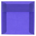 JAM Paper Enveloppes translucides de 5,5 x 5,5 po, bleu primaire, 50/paquet-Enveloppes translucides en papier bleu primaire