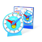 Hand2Mind - Horloge de ligne numérique avancée de démonstration magnétique-horloges d'apprentissage pour que les enfants disent l'heure : Notre horloge de ligne numérique signature aide les jeunes apprenants à connecter physiquement et mentalement les concepts entre une ligne numérique et le temps.