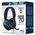 Casque d'écoute Earforce Recon 70P pour PS4 et Xbox One - Camouflage bleu-Une conception légère assure un confort complet pendant ces heures de jeu.