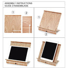 Cathay Importers Bentwood support tablette, 7 "H x 7,75" W x 4,5" D-Il y aura des variations dans la couleur du bois et du grain