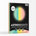Astrobrights - Papier cartonne d'assortiment Pastel frappant, 8,5 po l x 11 po H, 65 lb, assortiment de 5 couleurs, 100 feuilles-Poids de base : 65 lb./176 gsm