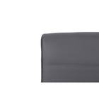 Brassex - Chaise de travail Jace, anthracite-Capacité de poids maximale : 264 lb