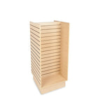 Econo Line – Présentoir à lattes EC-H2-24 M, 24 larg. x 24 prof. x 54 haut. (po), érable-Présentoir à lattes Econo Line 