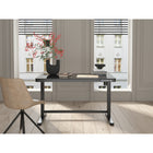 Koble - Bureau intelligent JUNO pour maison intelligente, noir / noir-Moteur simple (2 étages) pour ajustement en montée et descente