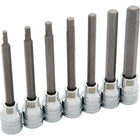 Dynamic Tools – Ensemble de 7 douilles SAE hexagonales, longues, à prise de 3/8 po, 1/8 po à  3/8 po-Contient (po) : 1/8, 5/32, 3/16, 7/32, 1/4, 5/16, 3/8