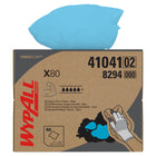 Wypall - Chiffons robustes X80 Power Clean (41041), boîte BRAG, bleus, 160 feuilles-La technologie brevetee HydroKnit absorbe rapidement l'humidite pour ensuite l'evacuer