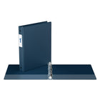 Davis Group - Reliure Essential, anneaux ronds de 1 po, bleu marine-Anneaux ronds standard de 1 po