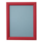 Eddies Hang-Up Display Ltd. Porte-affiches à cadre instantané - aluminium rouge - 8 -50 x 11 pouces - 5 paquets-Porte-affiche en aluminium avec cadre à pression