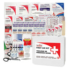 Trousse de premiers soins pour contracteurs First Aid Central règlementaire pour l'Ontario - Section 8 - 1-5 personnes-10.5 po x 9.75 po x 2.5 po (26.6cm x  24.8cm x 6.4cm)