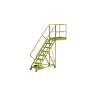 Tri-Arc – Échelle roulante à porte-à-faux de 80 po, non renforcé, perforé, 109 x 30 (po) (UCU500840246)-Matériau du cadre : Acier