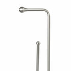 Umbra Teardrop - Support pour papier-toilette, Nickel-Dimensions : 7,5 po L x 6,5 po P x 27,75 po H