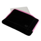 Housse de Protection Ordinateur, suède, Vangoddy Pochette PC Portable Ultrabook Sacoche Laptop Compatible 13,3 po, Noir et Rose-7