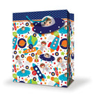 Petits sacs pour enfants, bateau bleu, 12/paquet-Bateau bleu