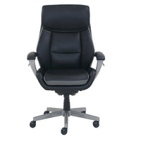 Fauteuil de direction à dossier haut La-Z-Boy Alton, noir-ComfortCore avec mousse à mémoire en gel