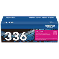 Brother - Cartouche de toner magenta TN336 haut rendement-Toner magenta pour des documents vifs et colorés