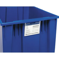 Quantum Storage Systems - Support D'Étiquette Pour Contenant Stack & Nest, paquet de 36-Paquet de 36