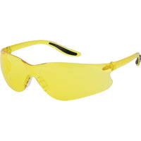 Zenith Safety - Lunettes De Sécurité Série Z500, Lentille Ambrée, Revêtement Anti-Égratignures, paquet de 36-Revêtement des lentilles Anti-égratignures