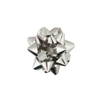 JAM Paper - Méga noeuds cadeaux - 13 po de diamètre - argent-Emballage anglais seulement