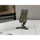 WeatherTech DeskFone TG, noir-Gamme de largeurs approximative : de 2 7/8 à 4 1/8" Profondeur : 5/8"