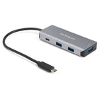 StarTech Hub USB-C à 4 ports - 3 ports USB-A, 1 port USB-C - USB 3.1 10 Gbps-Ajoute un port USB-C et trois ports USB-A à votre ordinateur Mac, Windows, Linux ou autre ordinateur portable USB-C ou tablette USB-C (par ex. iPad Pro)