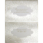 Rosedale Gold – Cartes de souhaits et enveloppes, With Sincere Sympathy, blanc or, 5 1/2 x 8 po, 6/paquet (19948)-Cartes de souhaits de qualité comparable à celles qu’on retrouve dans un magasin spécialisé