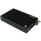 StarTech ® Convertisseur de média fibre optique Gigabit Ethernet, monomode LC, 20 km (ET91000SM20)-Intégration de réseau flexible avec prise en charge d'opération autonome, ou installation dans le châssis monté en rack de StarTech.com (ETCHS2U - vendu séparément)