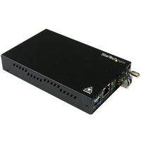 StarTech ® Convertisseur de média fibre optique Gigabit Ethernet, monomode LC, 20 km (ET91000SM20)-Intégration de réseau flexible avec prise en charge d'opération autonome, ou installation dans le châssis monté en rack de StarTech.com (ETCHS2U - vendu séparément)