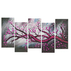 DesignArt, Blossoming Beauty, impression sur grande toile étirée, (PT1084-5P-PINK)-Impression