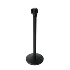 Futech Crowd Control Stanchion avec ceinture noire-barrière de contrôle des foules