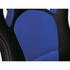 Brassex - Chaise de Jeu Patty - Noir/Bleu-Plastique