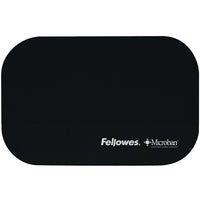 Fellowes Tapis de souris de voyage avec protection Microban, noir, (5911101)-La protection antimicrobienne Microban® garde l'article plus propre