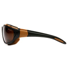 Carhartt – Lunettes de sécurité Cartage, bronze grès, 6/paquet-Certifications : ANSI Z87.1, CE EN166, CSA Z94.3