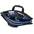 Estarer Sac Ordinateur Portable 13.3 po Homme Toile Vintage Sacoche pc Bureau Mallette Messenger Bandoulière Laptop, Noir-Le compartiment pour ordinateur portable peut contenir jusqu'à 13,3 pouces