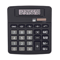 Calculatrice de table, alimentation double, 8 chiffres (KT-430AP)-Alimentation double : solaire intégrée et à pile de secours