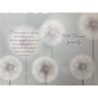 Rosedale – Cartes de sympathie et env. « With Sincere Sympathy on the Loss Of Loved One », doré, 5 1/2 x 8 po, 6/paq (19938)-Cartes de souhaits de qualité comparable à celles qu’on retrouve dans un magasin spécialisé