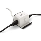 Station de Recharge Sans Fil AnthroDesk - Blanche-COMPACT ET ÉCONOMIE D'ESPACE: La conception unique prend moins d'espace lors de la charge, réduit l'encombrement et économise de l'espace.