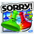 Hasbro - Jeu de plateau Sorry-Le jeu familial pour enfants et adultes offre de nombreuses possibilités en fonction de la carte récupérée et de la stratégie choisie