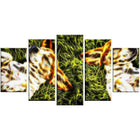 Designart – Bébé Beagles, impression d’animal sur toile (PT2455-373)-Impression