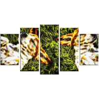 Designart – Bébé Beagles, impression d’animal sur toile (PT2455-373)-Impression