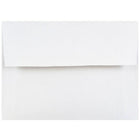 JAM Paper Enveloppes invitation de format A2 4 3/8 x 5 3/4 po, blanc, 500/paquet-Enveloppes d’invitations