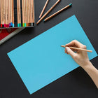 JAM Paper Papier cartonné recyclé 8 1/2 x 14 po, format légal, bleu Brite Hue, 50/paquet-Dimensions : 8,5 x 14 po