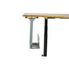 Uncaged Ergonomics Support CPU sous le bureau avec pivot et glissière-Réglable : ce support de processeur sous le bureau s'ajuste en hauteur (13"-21") et en largeur (3,5"-5,75") pour s'adapter en toute sécurité à une gamme de tailles de processeur