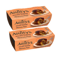 Aunty's - Poudding au caramel collant de tante - 95g par paquet - paquet de 2-Passez au micro-ondes en 30 secondes