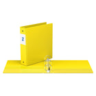 Davis Group Super économie, Reliure à anneaux ronds 3 po, paquet de 6 – Jaune-2 po