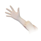 Aurelia Vibrant Latex sans poudre Gants d'examen - Petit - paquet de 100-Bord roulé maintenant les gants solidement en place et empêchant l’entrée de liquides