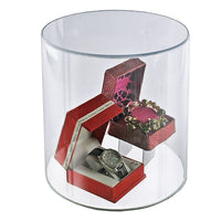Azar Displays – Support cylindrique transparent, 8 x 10 po (556810)-Utilisez ce produit pour exposer des marchandises avec professionnalisme et élégance afin d’attirer l’attention de tous les clients