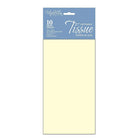 MillBrook Papier de soie, Vanille , 10 feuilles par paquet, caisse de 12 (93002)-Papier de soie