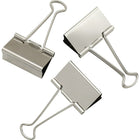 Staples - Pinces relieuses, moyennes, 1 1/4 po, argent, paquet de 15-Des pinces en métal robustes pour bien retenir les papiers